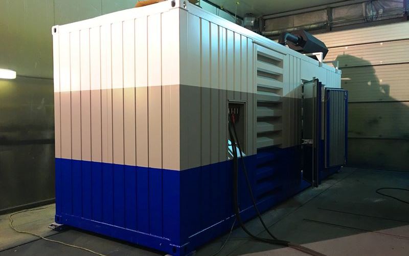 Блок-контейнерный энергетический модуль «НОРД-1100/0,4-УХЛ1» на ПС «Очаково»