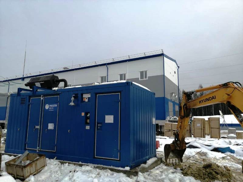 Блок-контейнерная электростанция 400 кВт для ПП 220кВ «Амга»