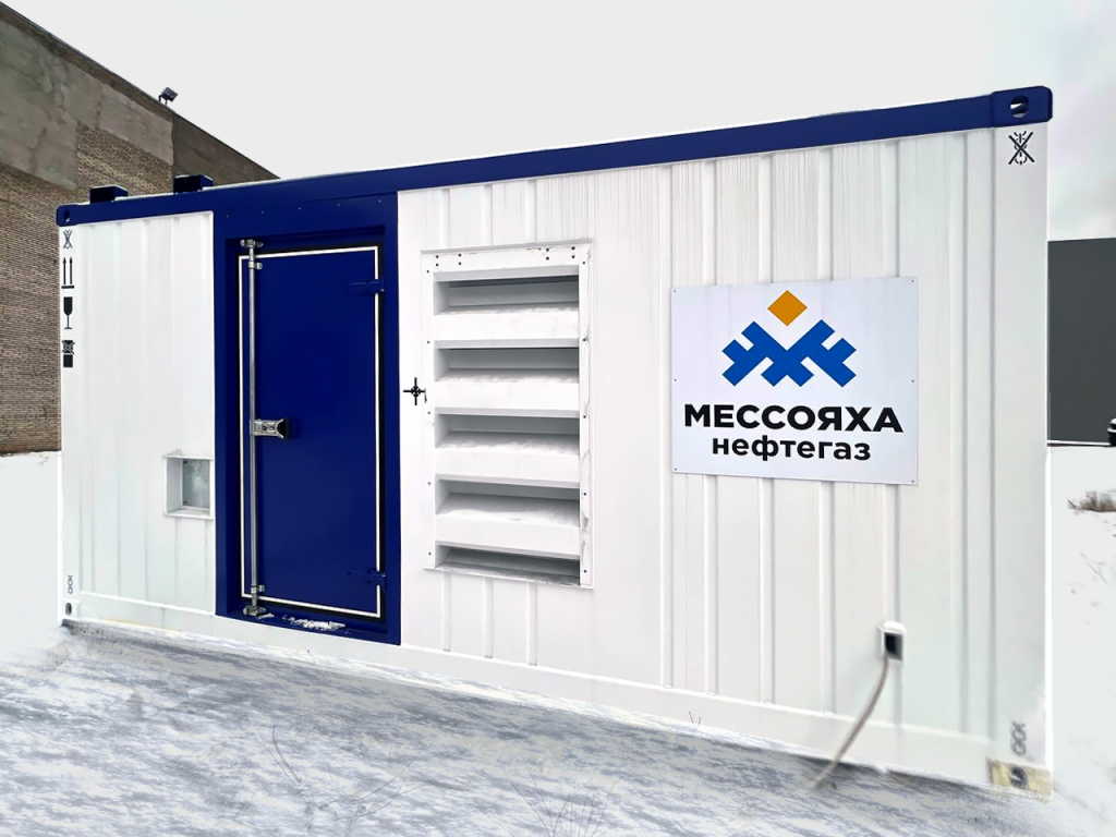 Поставка 2 дизельных электростанцийв блок-контейнерном модуле номинальной мощности 250 кВт БКЭМ НОРД-250/0,4-УХЛ1