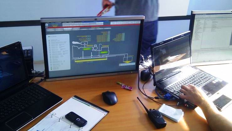 Система удаленного мониторинга работы электростанции на РП-220 "Черноморская"