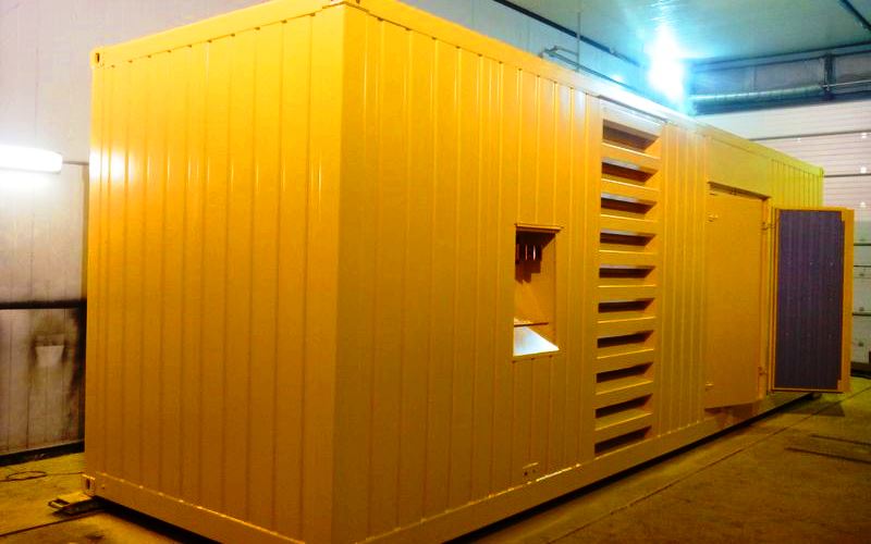 ДГУ 1000кВА в блок-модульном исполнении для ГП «Лента»