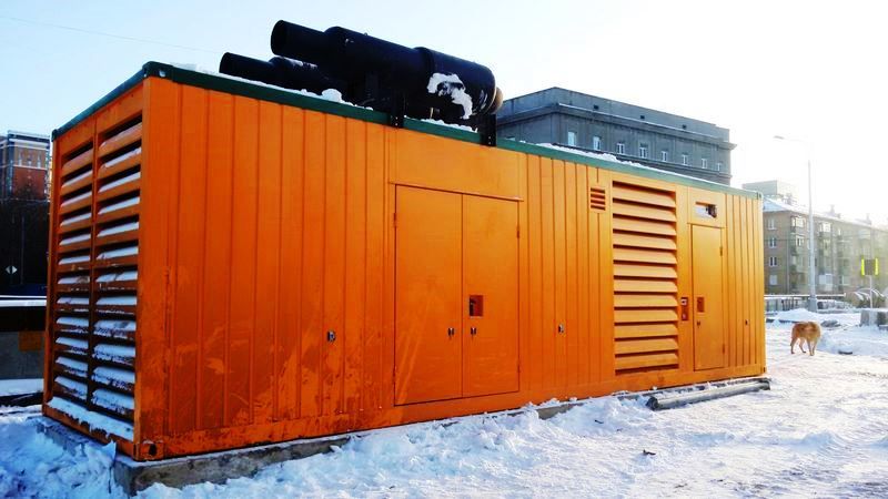 4 ДГУ в контейнере мощностью до 2200 кВА на объект строительства Алабяно-Балтийского тоннеля