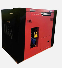 Дизельный генератор Амперос LDG 11000S-3 в шумозащитном кожухе с АВР