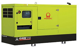 Дизельный генератор Pramac GSW110V в кожухе на шасси TAD531GE