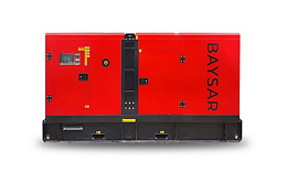 Дизельный генератор Baysar PWX80S в кожухе с АВР VR4-4.1TAG3