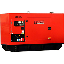 Дизельный генератор EUROPOWER EPS 85 TDE в кожухе на шасси TAD530GE