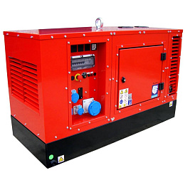 Дизельный генератор EUROPOWER EPS 193 DE с подогревом в кожухе на шасси V1505