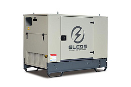 Дизельный генератор ELCOS GE.YA.037/033.PRO в кожухе с АВР 4TNV98
