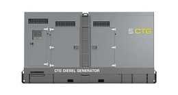 Дизельный генератор CTG 35ISS в кожухе с АВР JE493ZDB-04
