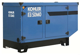 Дизельный генератор KOHLER-SDMO K66 в кожухе на шасси с АВР KDI3404TM