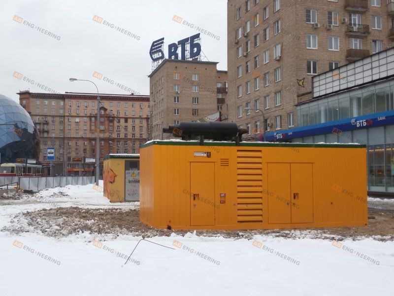 Дизельный генератор в блок-контейнерном исполнении