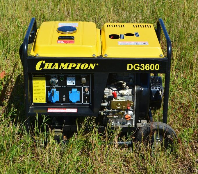 Дизель-генератор Champion DG3600