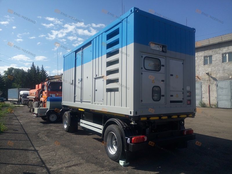Дизель-генератор в передвижном исполнении