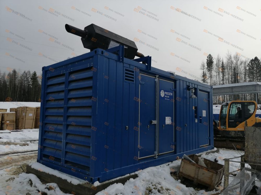 ДГУ в блок-контейнере