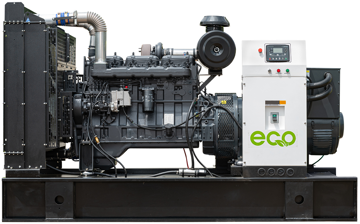 Дизельный генератор EcoPower Woling 250 кВт открытая