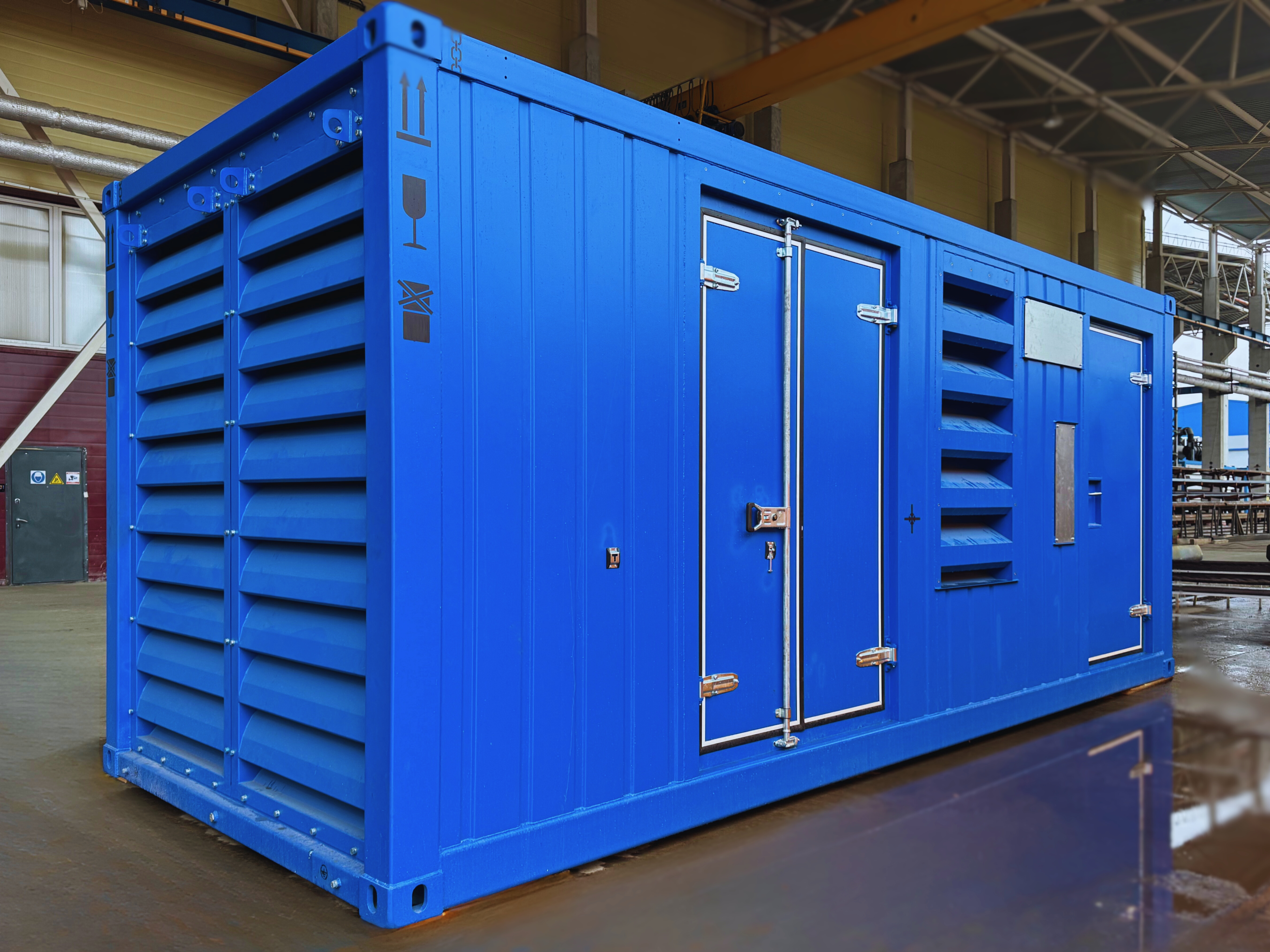 Поставка трех дизельных электростанций контейнерного исполнения АБИ-НОРД-Д-400/0,4-WP-AA-PRP-DS-1 на базе Weichai с ЗИП