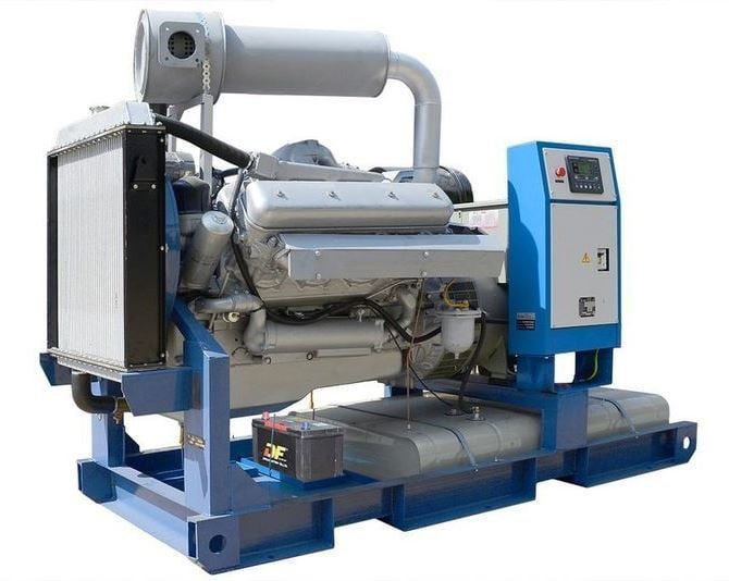 Дизельная электростанция АБИН-125 (ЯМЗ) 125 кВт на шасси