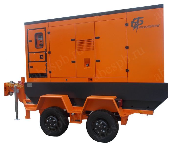 Дизельная электростанция АБИН(MIT)76 на шасси
