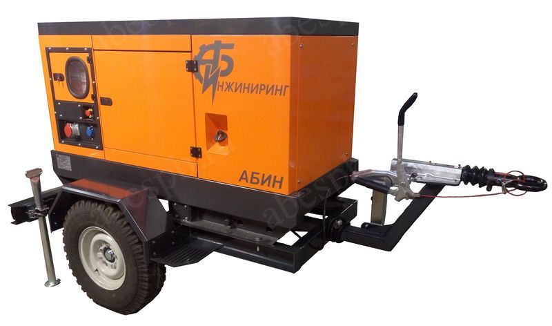 Дизельный генератор АБИН(Y)8 на шасси