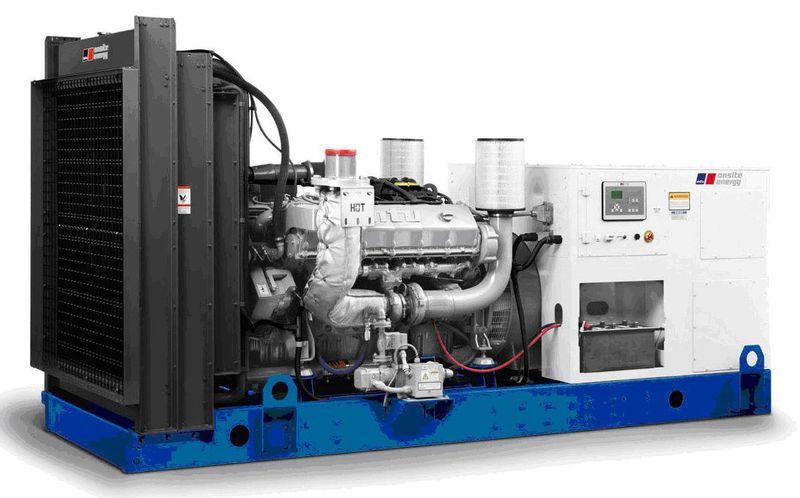 Дизель-генераторная установка MTU 800 кВт открытая