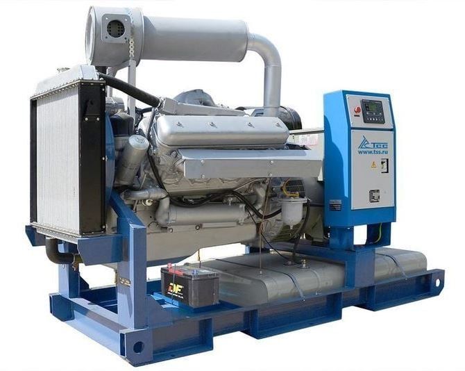 Дизель-генераторная установка ЯМЗ 80 кВт открытая