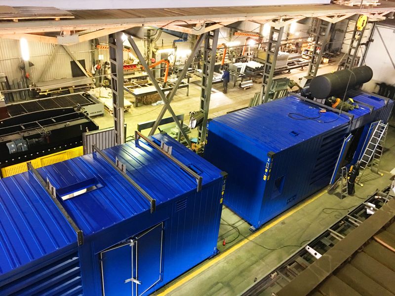 Производство контейнеров