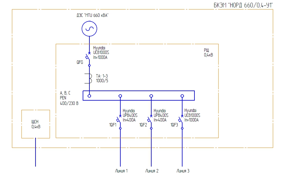 Электрическая схема